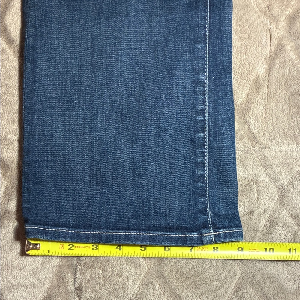 7 For All Mankind Indigo Low Rise Bootcut Jeans Women’s 29/32 - Picture 10 of 10